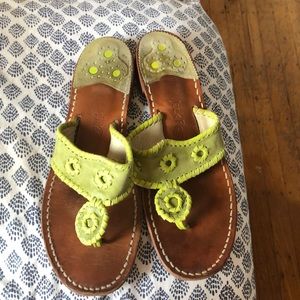 Jack Rogers flip-flop sandals